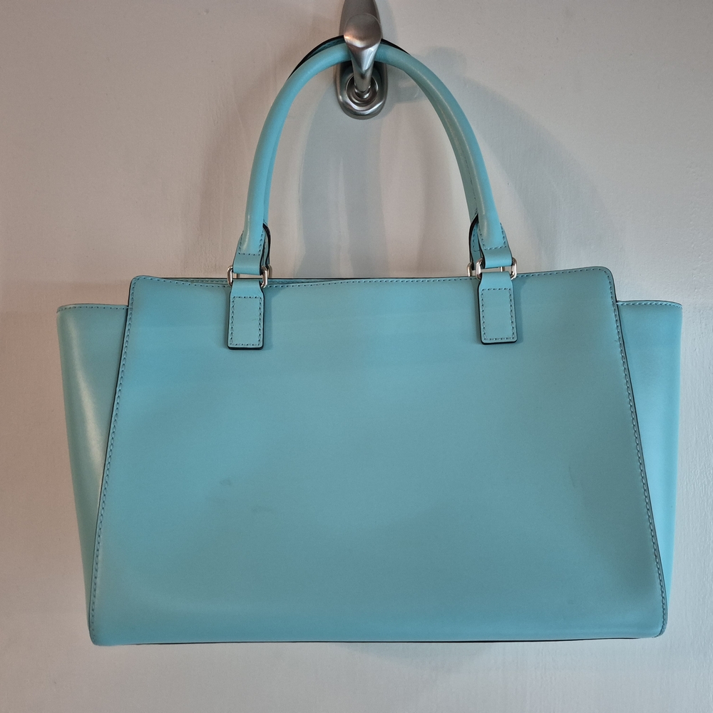 Kate Spade Orchard Valley Smooth Purse In Soft Aqua - Picture 2 of 8